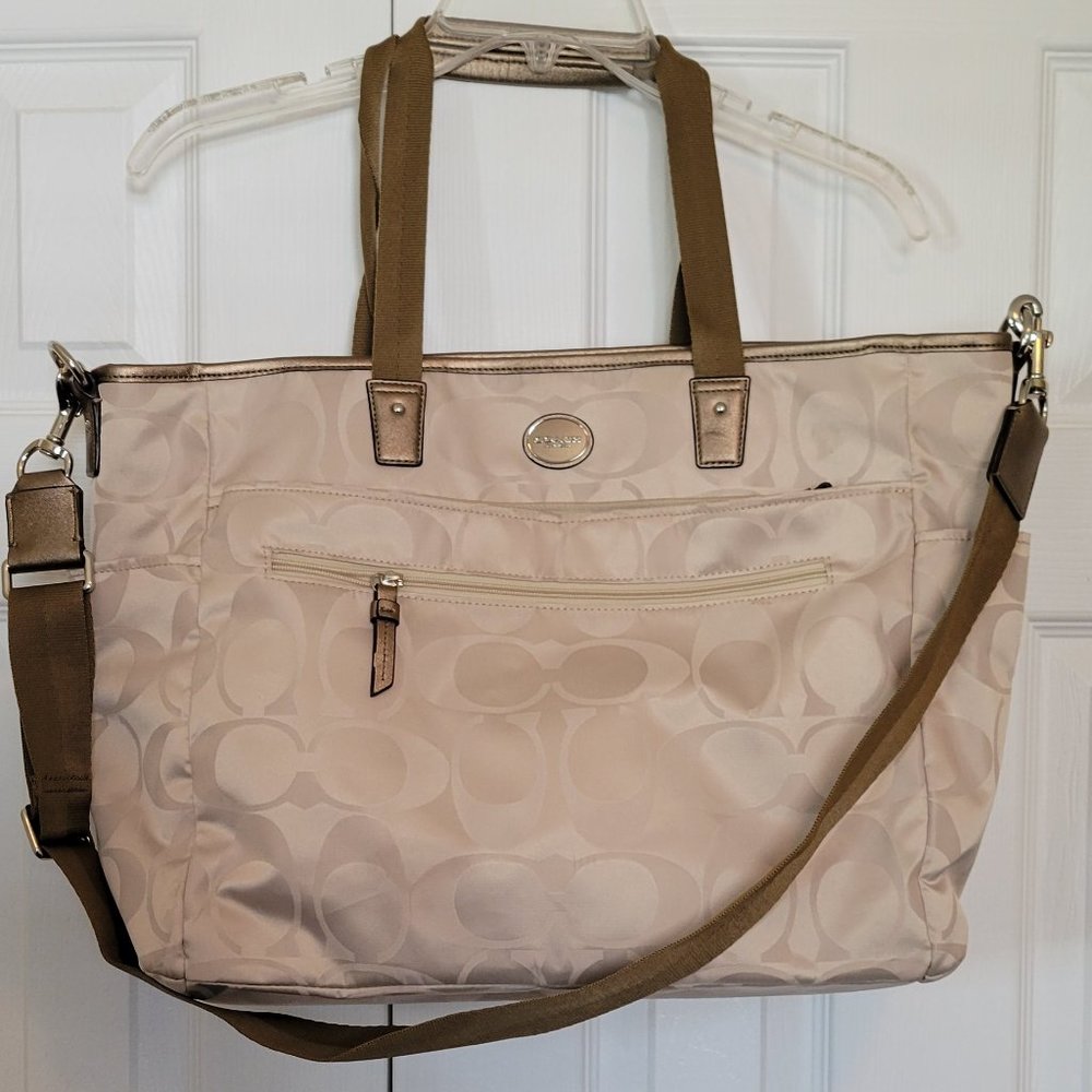 Coach diaper bag